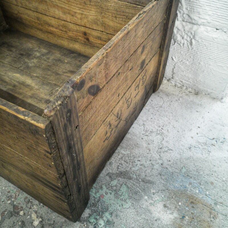 Caisse en bois Petit Navire