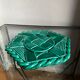 Vintage braided green ceramic trivia