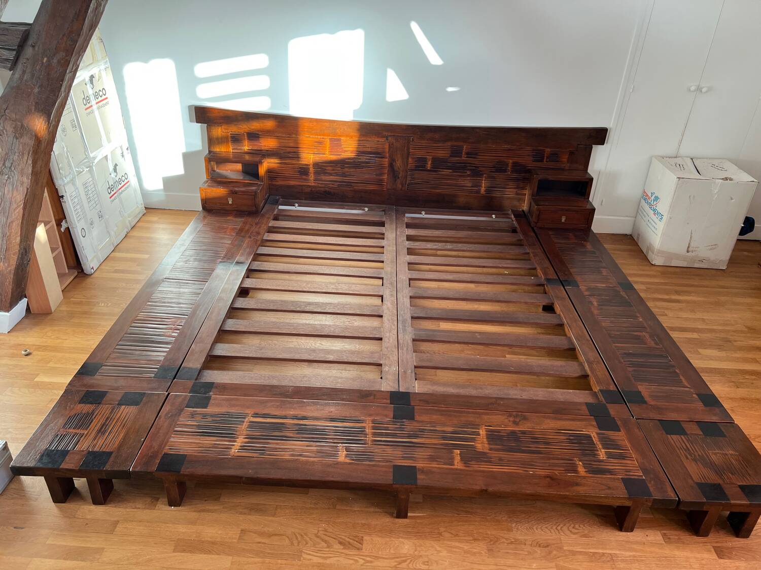 Bed from the Colonial House