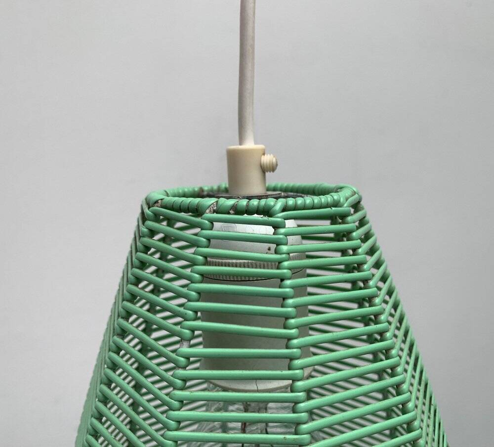 Minimalist German suspension from the mid-century by Böhmer, 1960s.