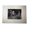 Photograph 18x24cm - Old black and white silver print - Vaugirad Street - 1950s-1960s
