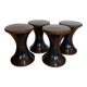 Tulip Tulpen stools, 1970s, set of 4
