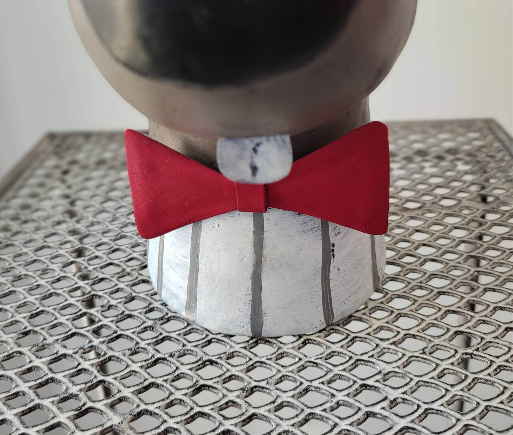 Mouse head in plaster sign baden collection germany