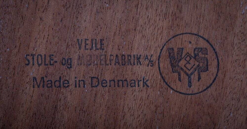 Square Teak Coffee Table by Henning Kjærnulf for Vejle Chairs & Furniture Factory, 1960s