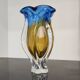 Vase organique par Josef Hospodka pour Chribska Sklarna, Tchécoslovaquie, 1960