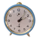 Réveil Jaz bleu vintage