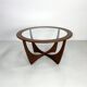 Teak coffee table from the 1960s by G-Plan design by V.Wilkins