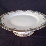 Limoges porcelain dessert service for 12 people, Jean Boyer and Nardon Lafarge (1920 - 1934)