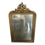 Antique mirror with molding