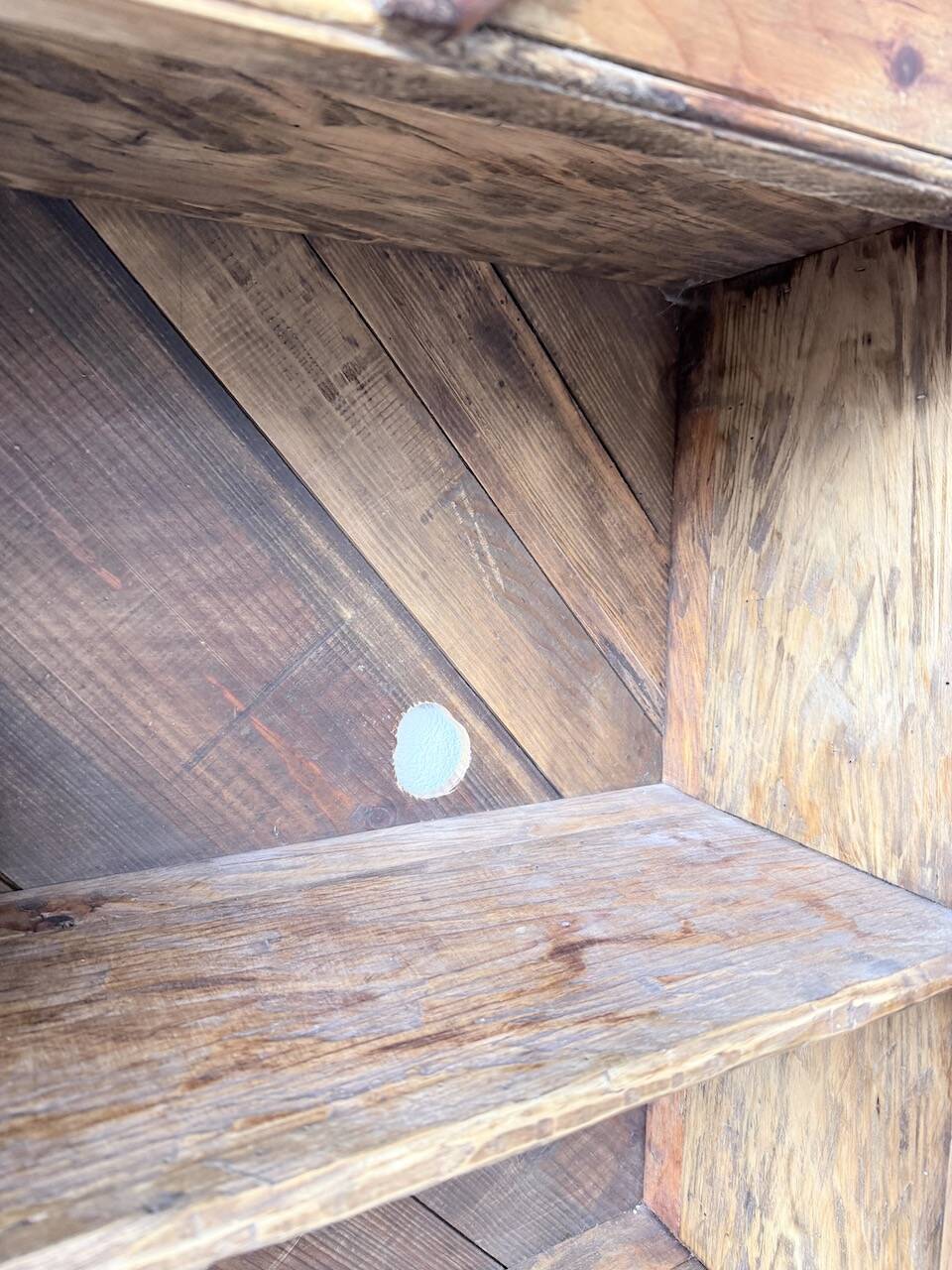 Small cabinet in folk art style