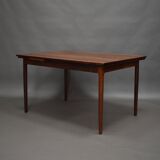 Brazilian rosewood extendable dining table by Niels O. Møller, Denmark – circa 1950