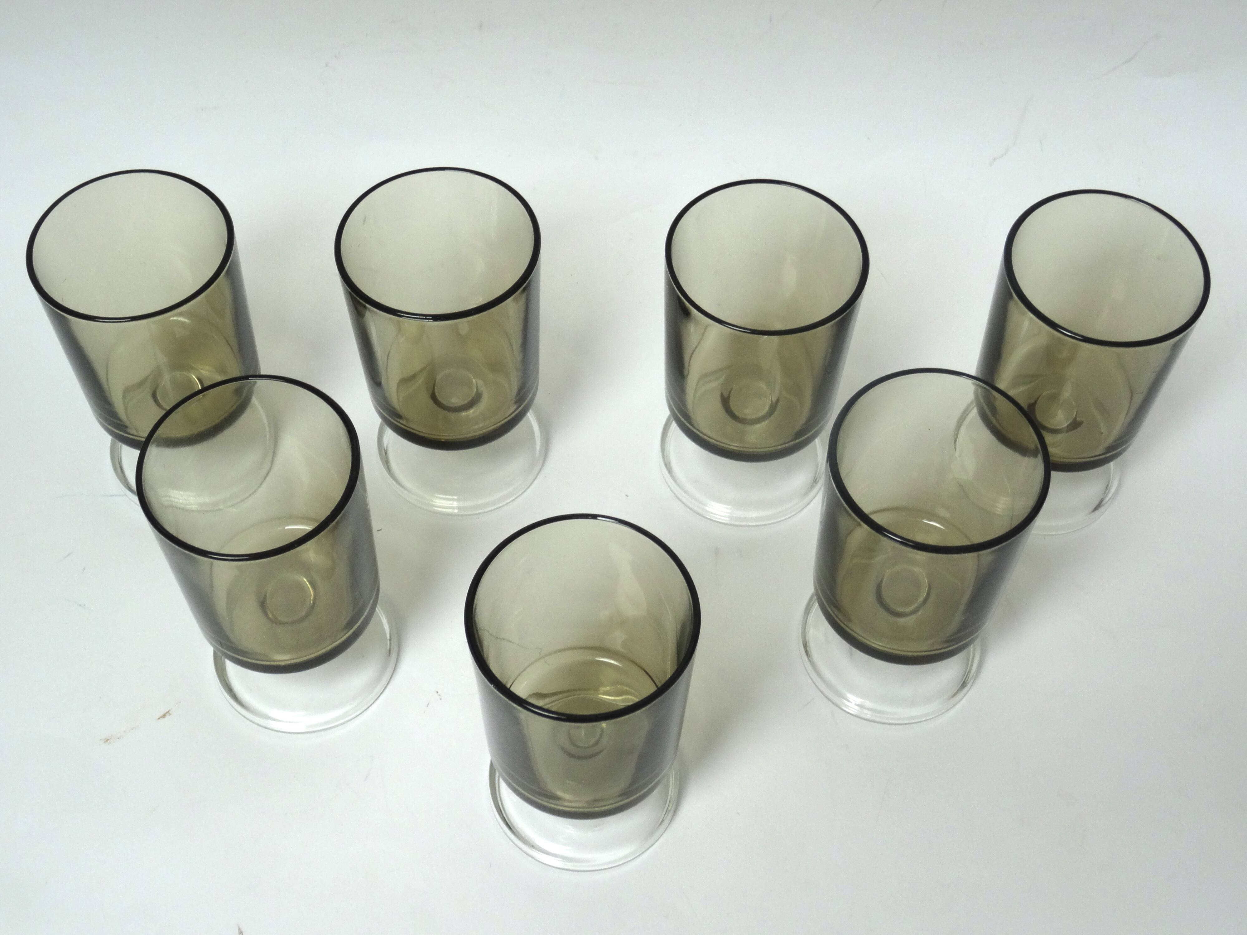 7 white wine glasses Luminarc Sweden