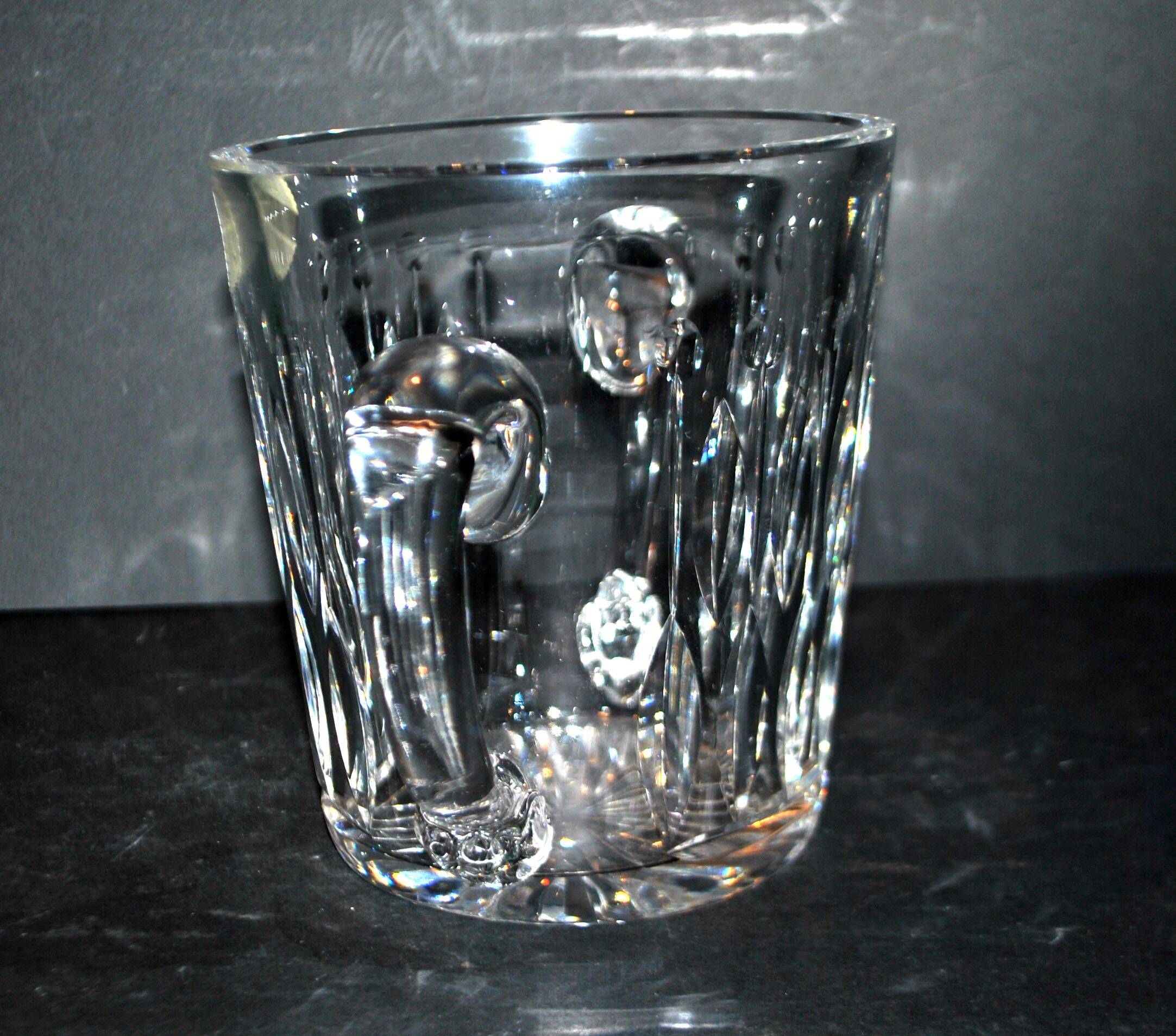 Cristallerie Lorraine Junon ice bucket in Chantilly-style cut crystal – Lemberg