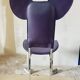 Javier Mariscal chair - "Garriris" model purple leather