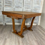 Art Deco oak table with extension 1920