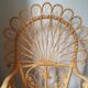 Peacock rattan chair