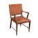 Vintage armchair in mahogany and fabric, design, Italy, 1950s