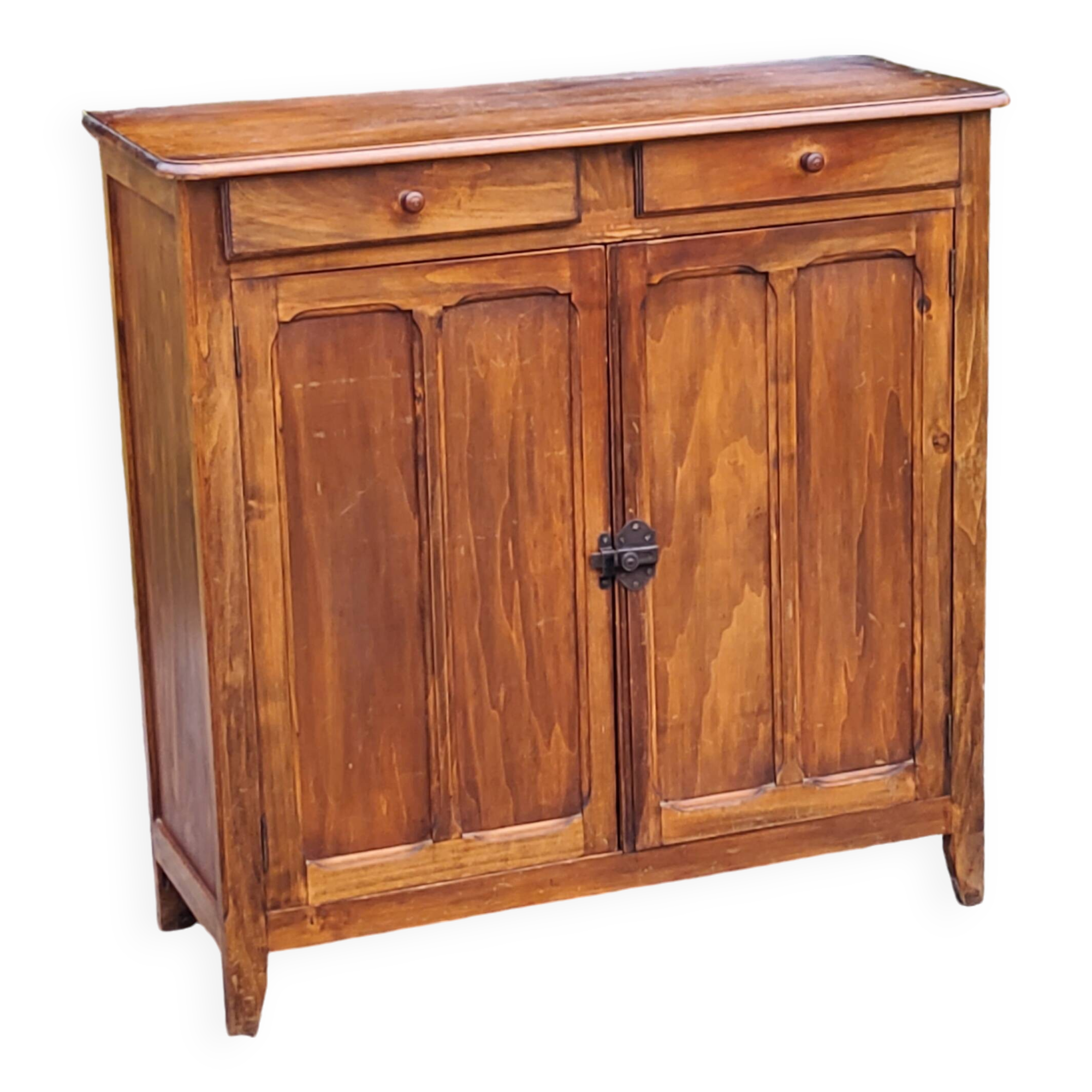 Parisian sideboard from the early 20th century, 2 doors, 2 drawers
