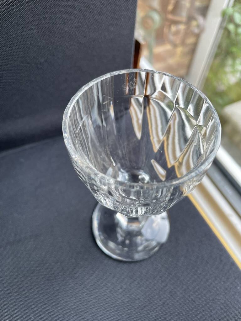 6 port glasses – Cristallerie de Nancy 1920-1934