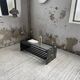 80s Italian marble and glass coffee table