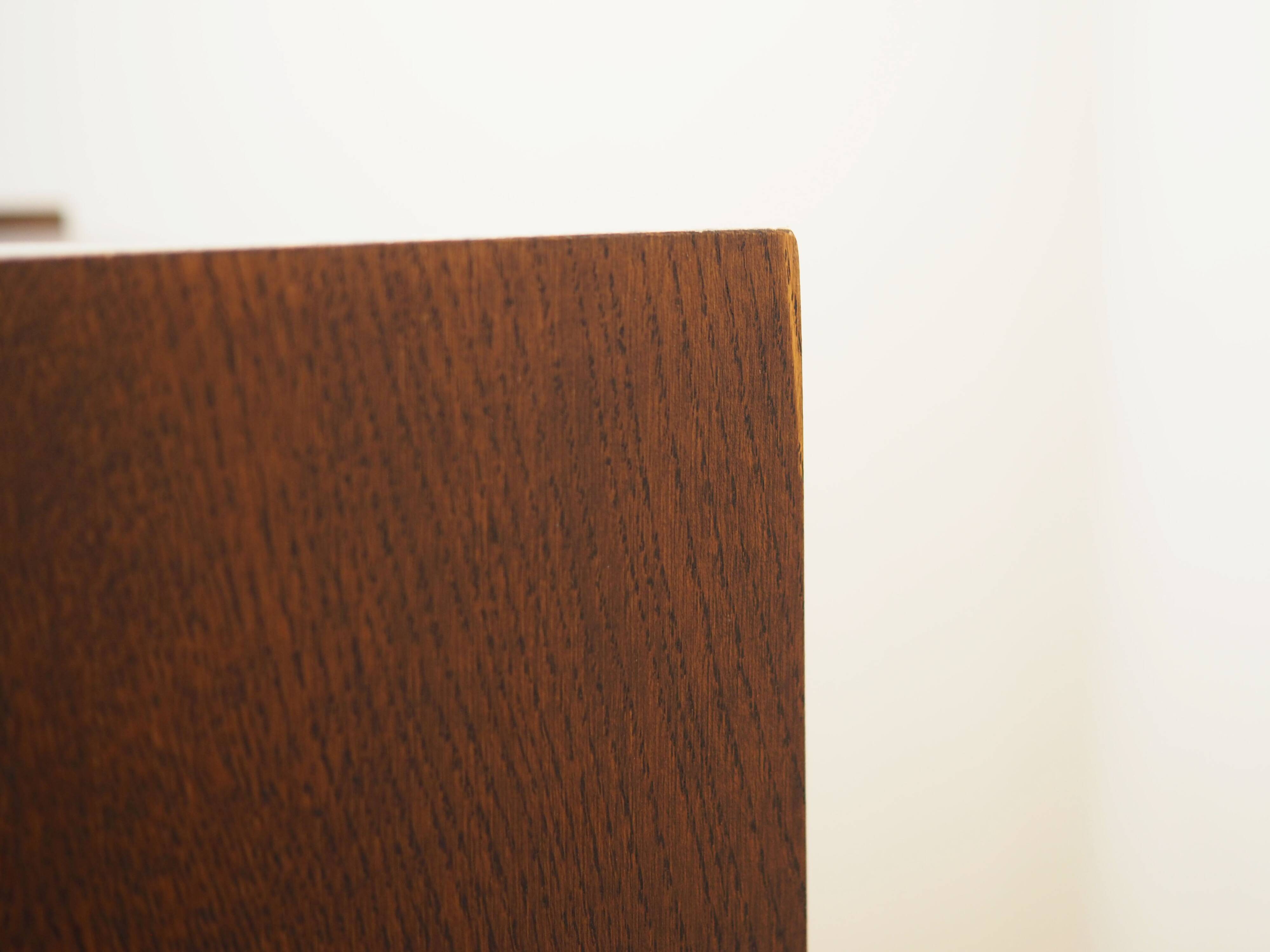 Oak bookcase, Danish design, 1970s, production: Denmark