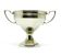 Secession basket sugar bowl, nickel-plated brass, Germany, early 20th century