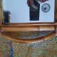 Bamboo mirror 28x40cm