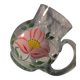 Decorative jug with floral pattern