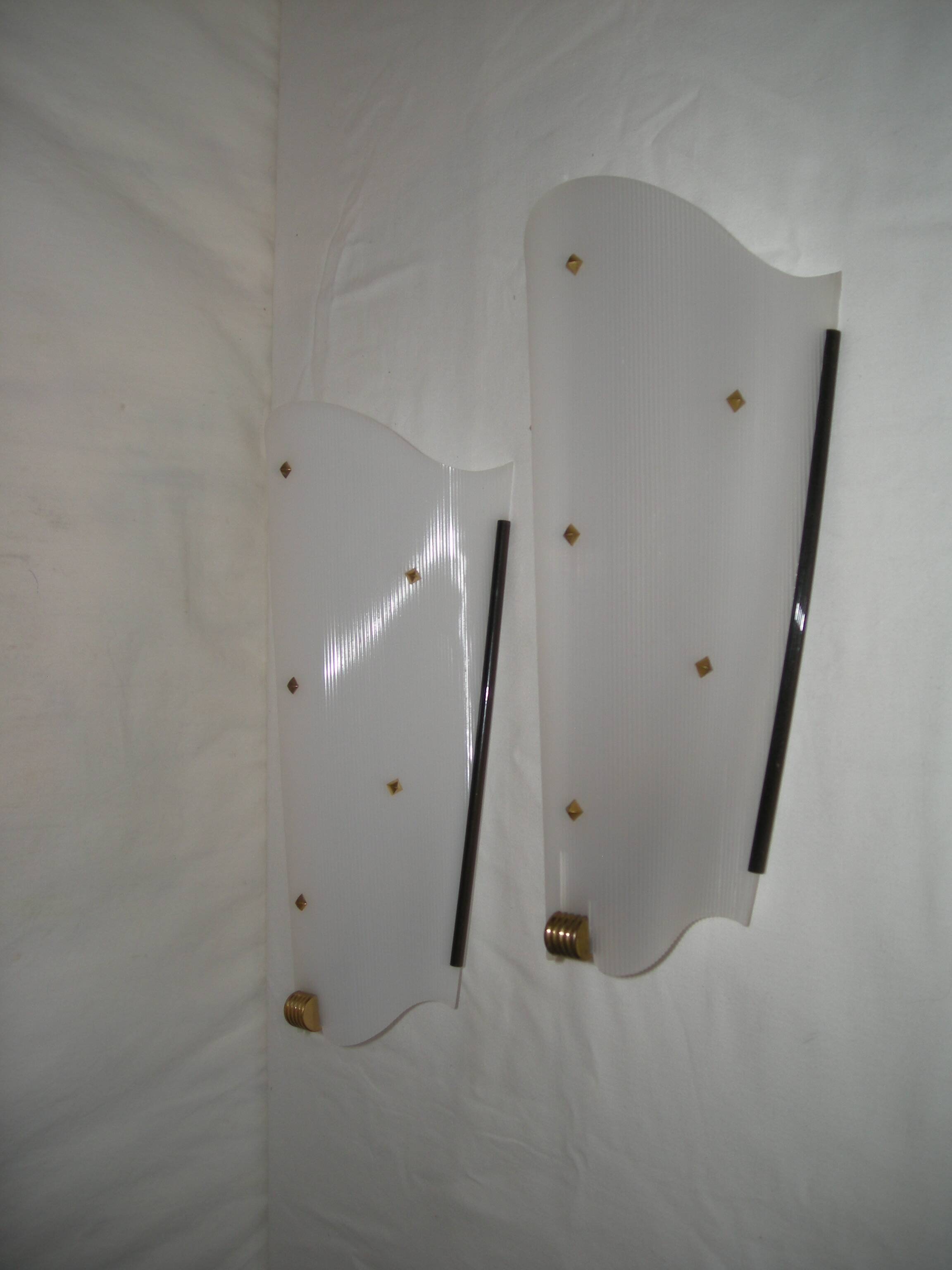 pair of wall lights from the 50s