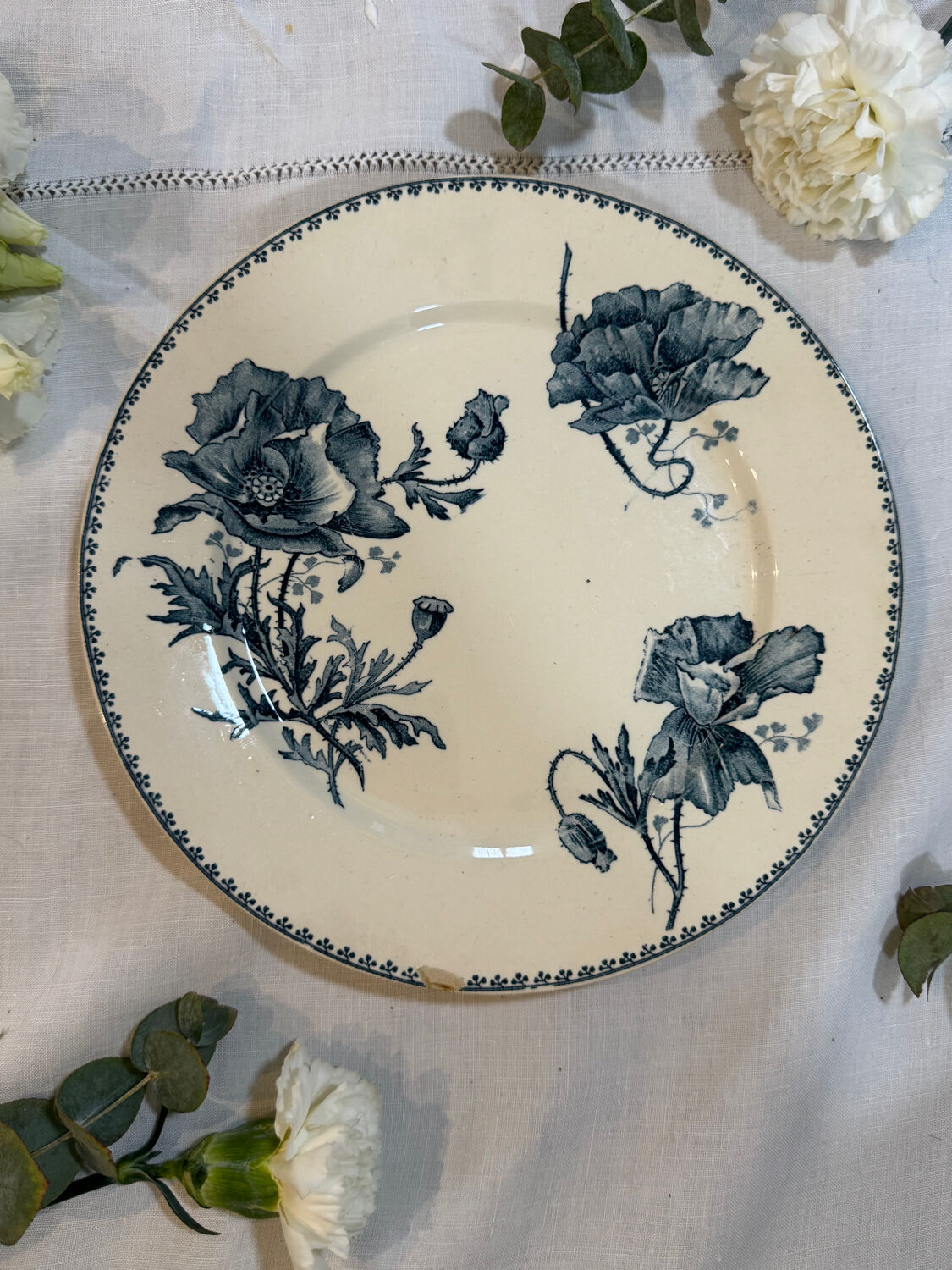 Feria Plate Sarreguemines