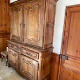 Solid oak buffet