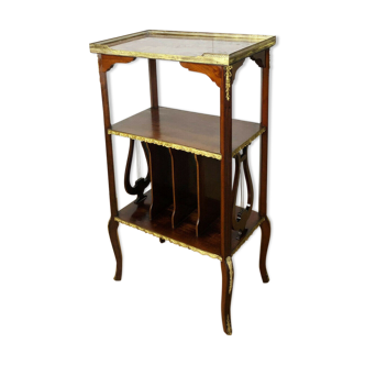 Meuble à musique ancien de style Louis XVI