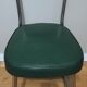 Industrial office chair called "sleigh" chair
