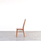 Teak & Wool Eva Dining Chairs by N. Koefoed for Koefoed Hornslet, 1960s