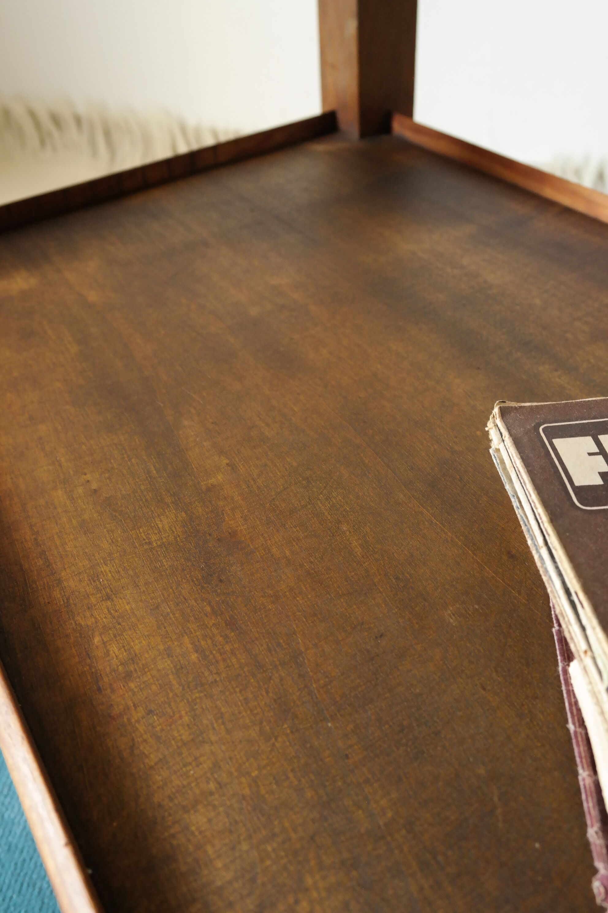 Vintage wooden side table