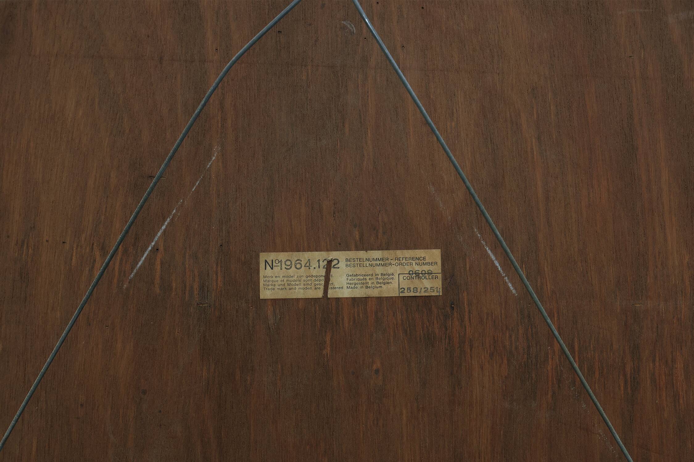 20th Century Large Baroque gilt Mirror by Deknudt, Belgium