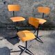 Vintage Swivel and Adjustable Industrial Workshop/Office Chair - 70s