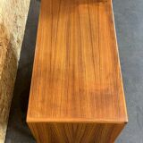 60s 70s teak sideboard Credenza cabinet Danish Modern Design Denmark 70s