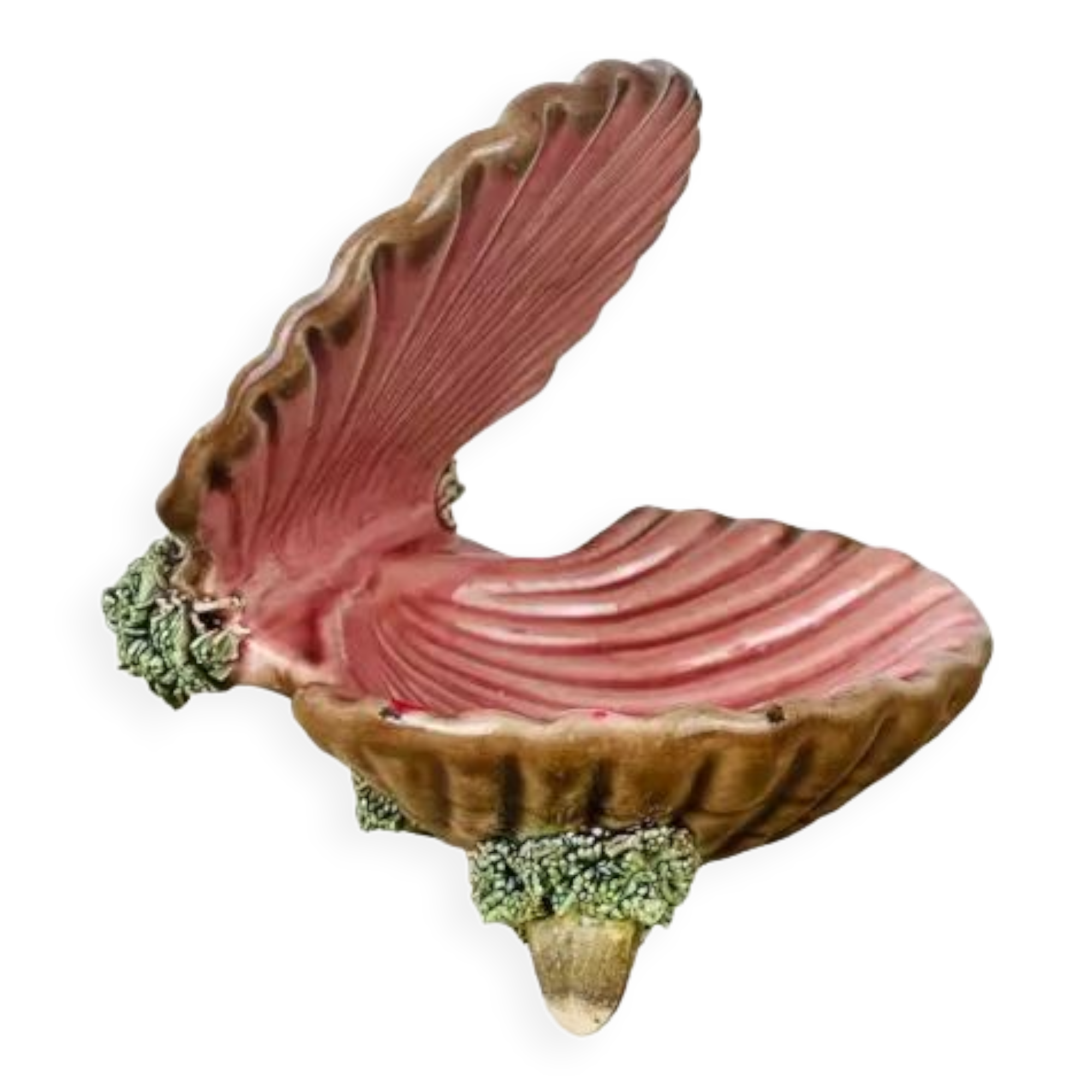 Empty pocket shell slip soap holder