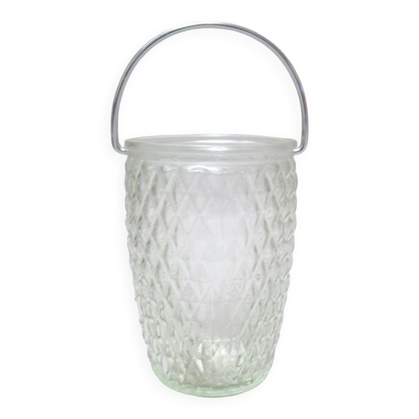 Seau à glace en verre Années 50