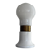 Unique table lamp in glass and plexiglass, 1960s, Germany