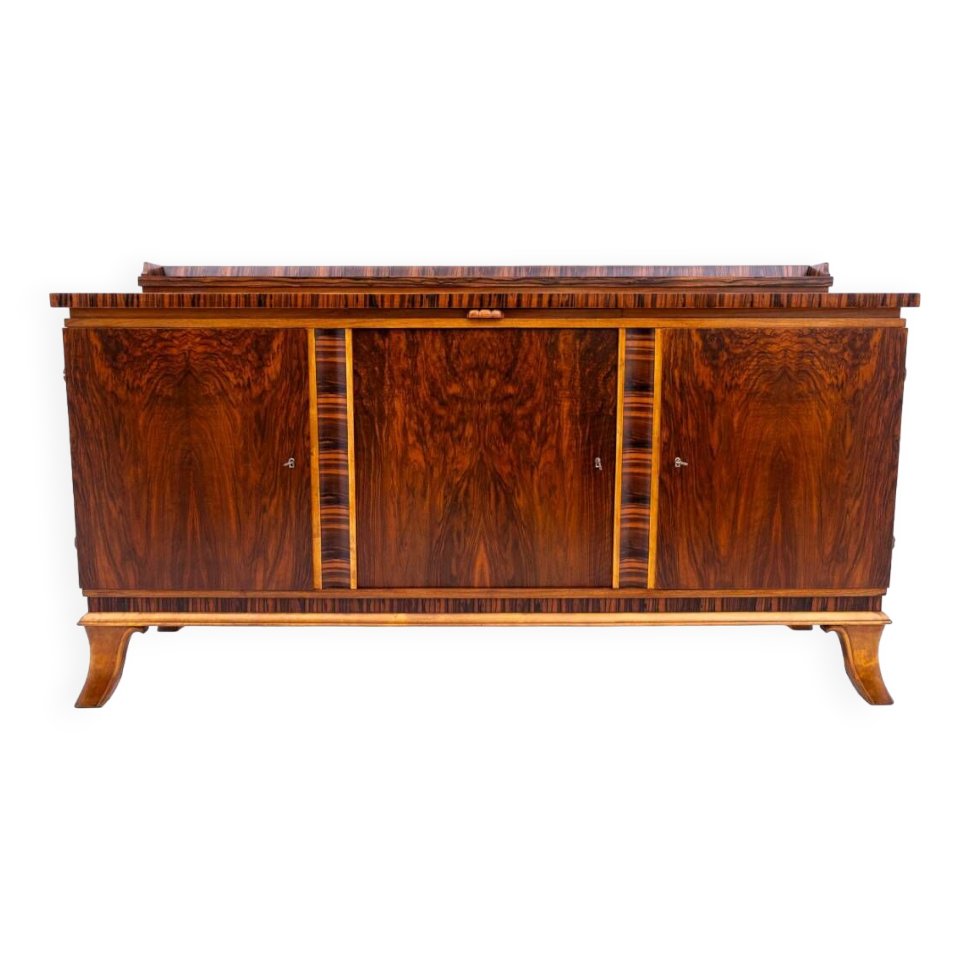 Art Deco buffet, Poland, 1940s. After renovation.