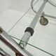 Art deco bar cart trolley chrome tubular, 1930s