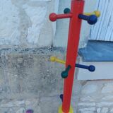 Coat rack and pencil shelf 80'S , Design Pierre Sala