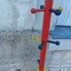Coat rack and pencil shelf 80'S , Design Pierre Sala