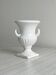 Old Médicis cache-pot in white porcelain