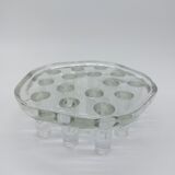 Vintage glass trivet