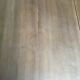 Oak coffee table on wheels