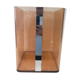 Plexiglas paper basket, 1970
