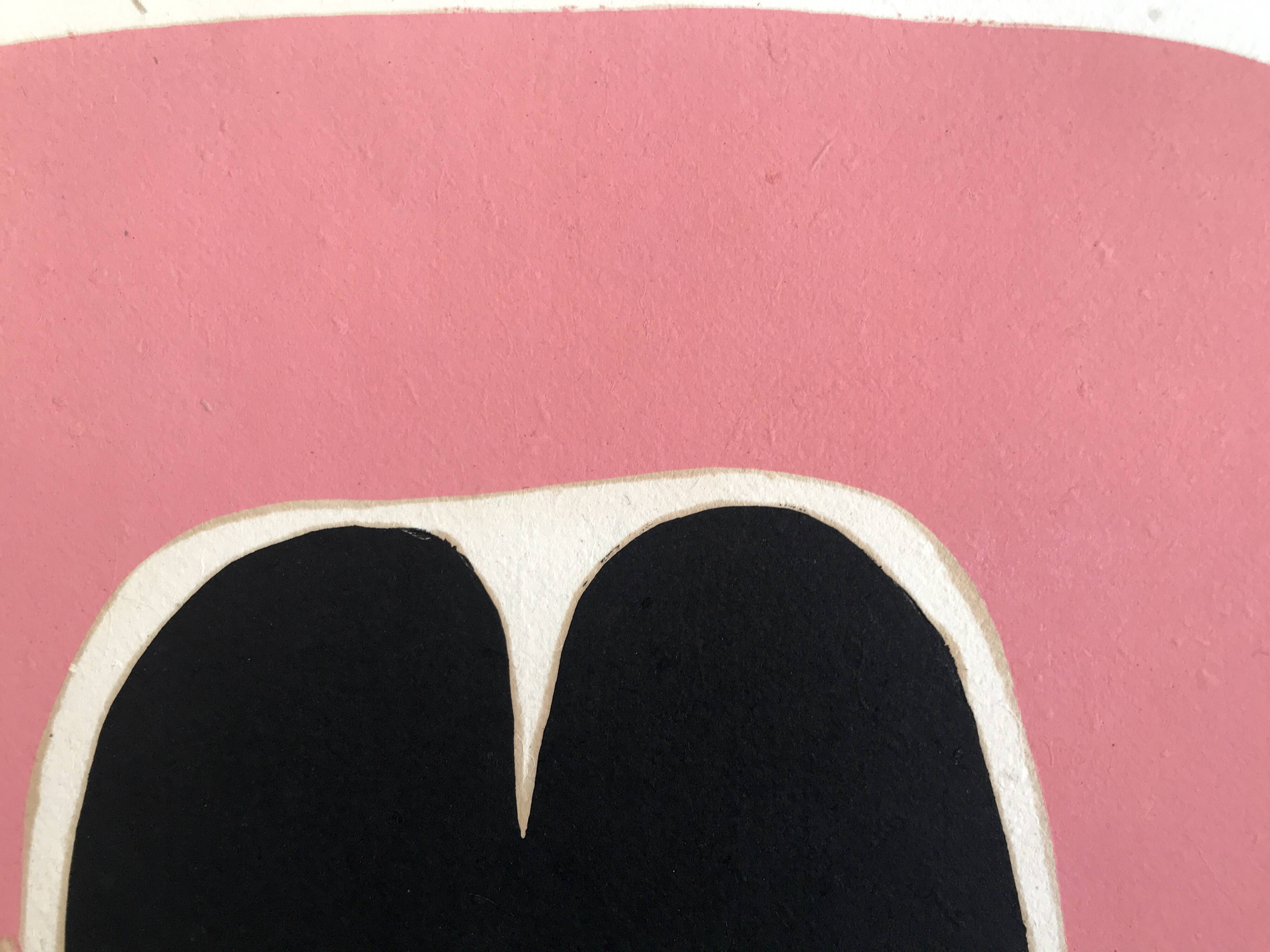 Pierre SZÉKELY, Art nu n°1, 1974. Original print signed in pencil